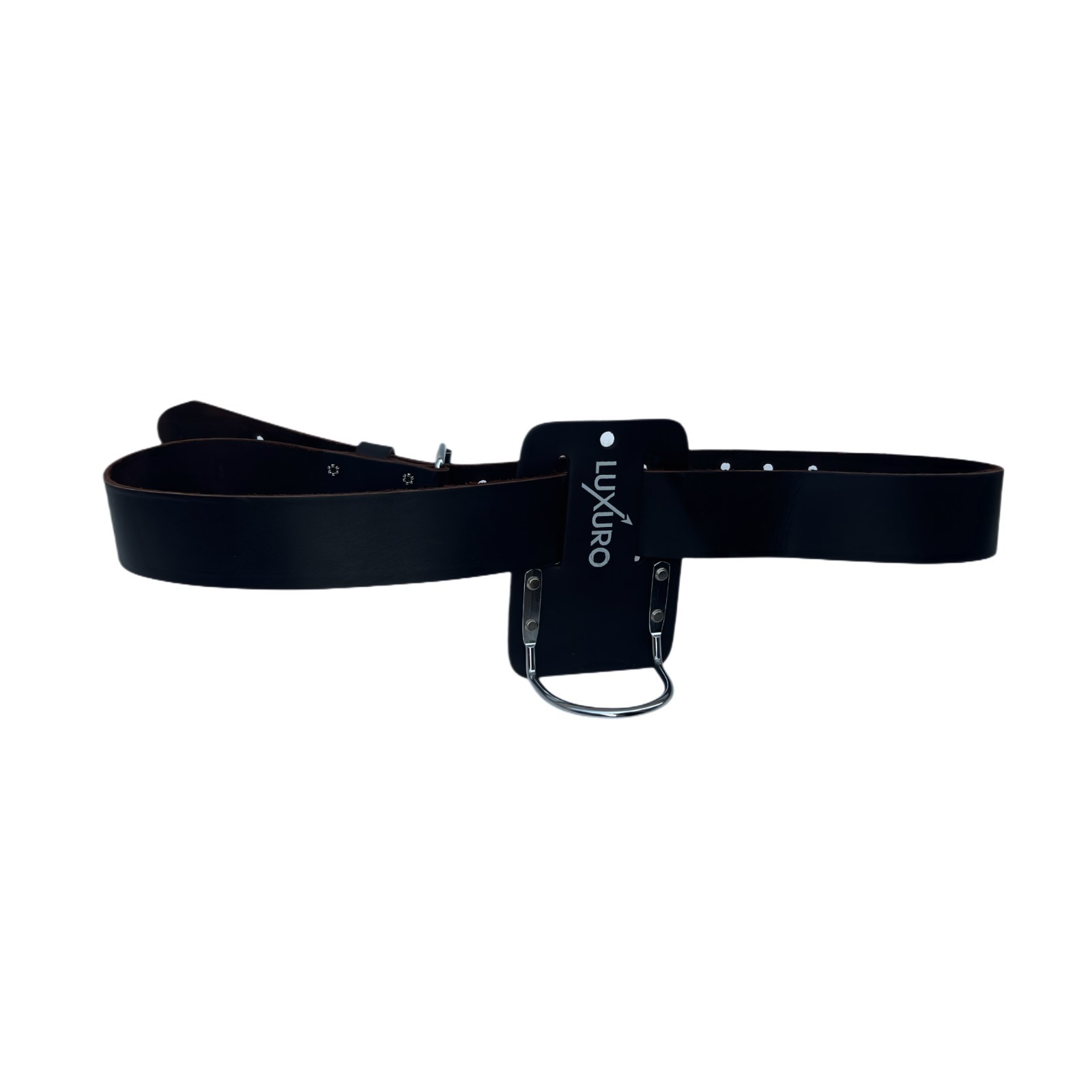 Tool Belt with Hammer Holder 2 Inch Heavy Duty Work Belt Full Grain Leather