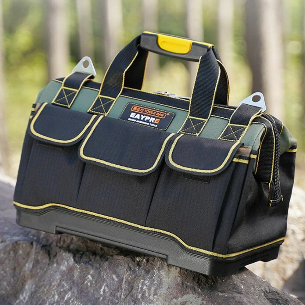 New Tool Bags 13″ 16″ 18″ 20″ 1680D Oxford Cloth Electrician Bag Top Wide Mouth