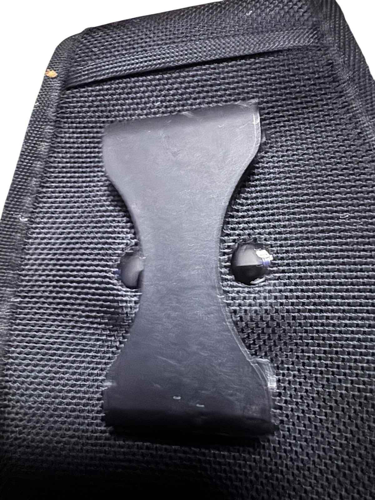 Snap-on Black Fabric PHONE CASE Tool PouchBelt Clip, Hook & Loop Closure LOOK !!