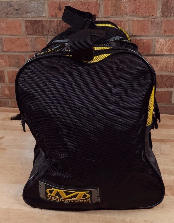 Mechanix Wear Black Duffle Bag Large Travel Gear 26 X 12 Inch