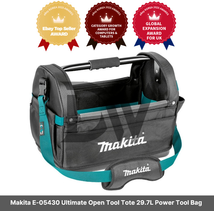 Makita E-05430 Ultimate Open Tool Tote 29.7L Power Tool Bag / Express