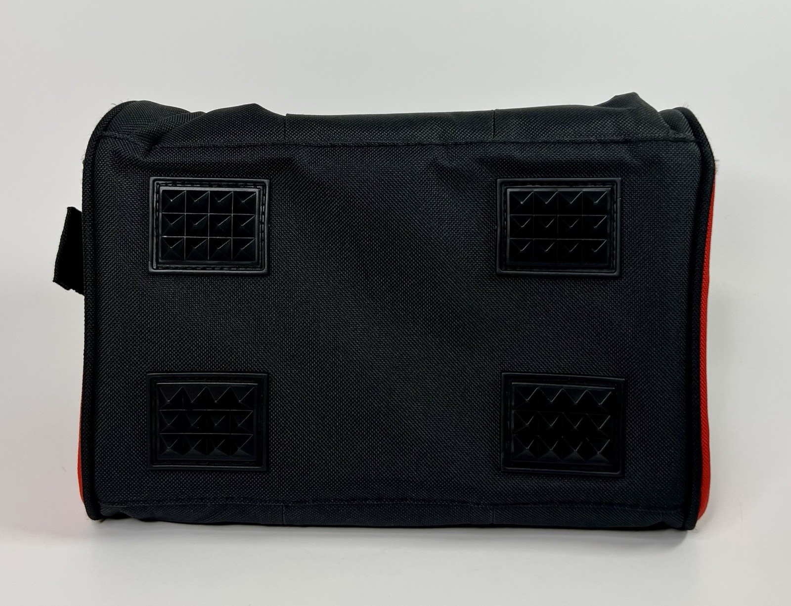 Craftsman Multi Pocket Tool Bag Soft Sided Zipper Tool Tote Red Black