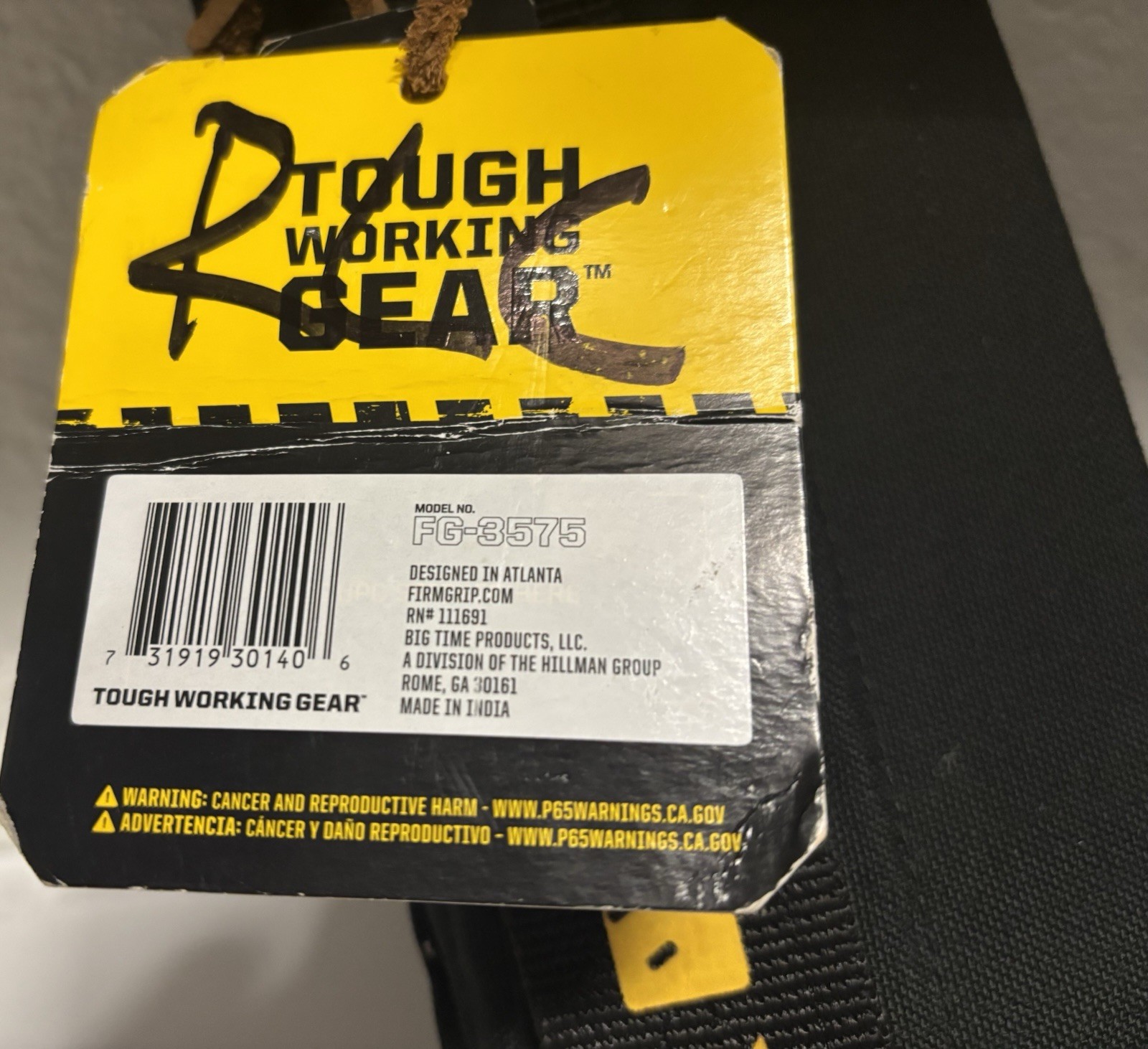 FIRM GRIP Build-A-Rig Everyday Belt Kit Hammer Sleeve Only NEW w/tags