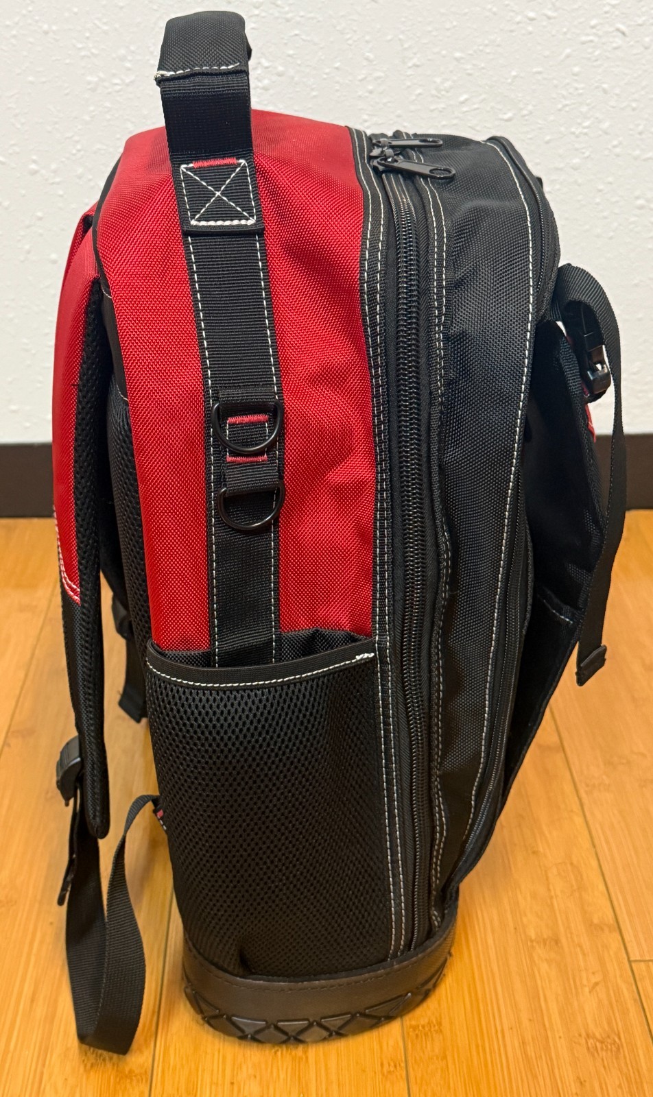 UEI AC550 Heavy Duty HVAC Tool Backpack for Install Kits, Black & Red – NEW
