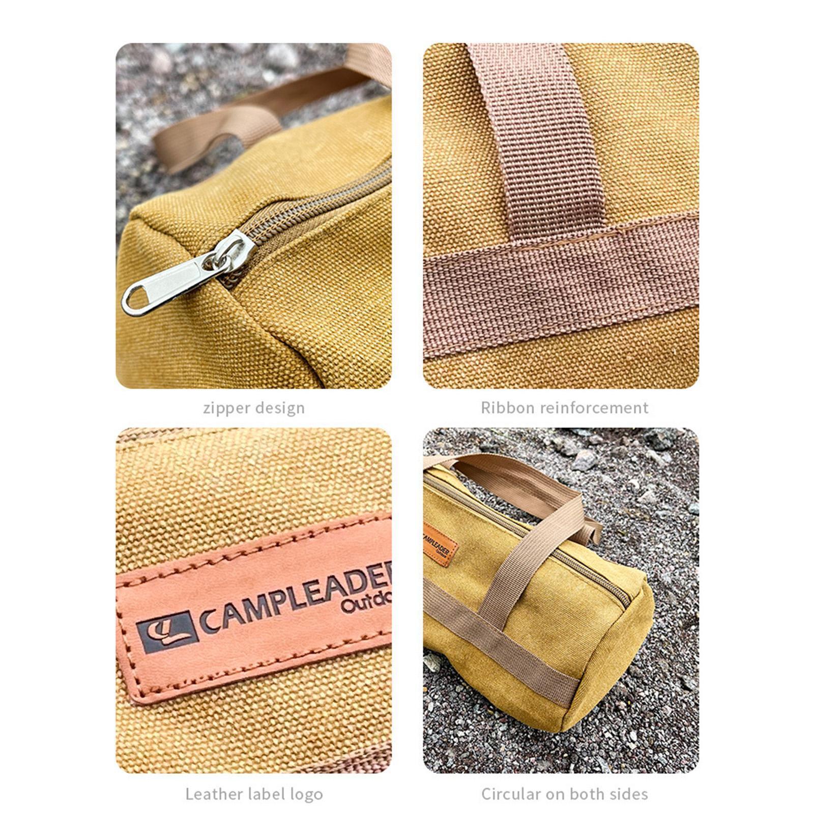Roll up Tool Bag Organizer Canvas Tool Bag for Screwdrivers Household Pliers