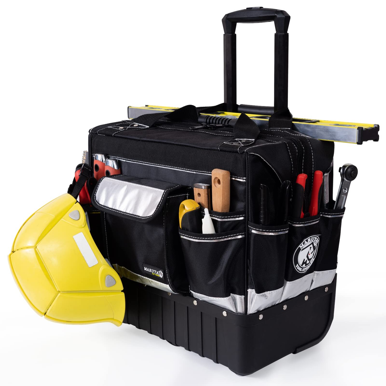 MARUTAI 18» Rolling Tool Bag, Waterproof Tool Bag with Wheels, Portable Storage