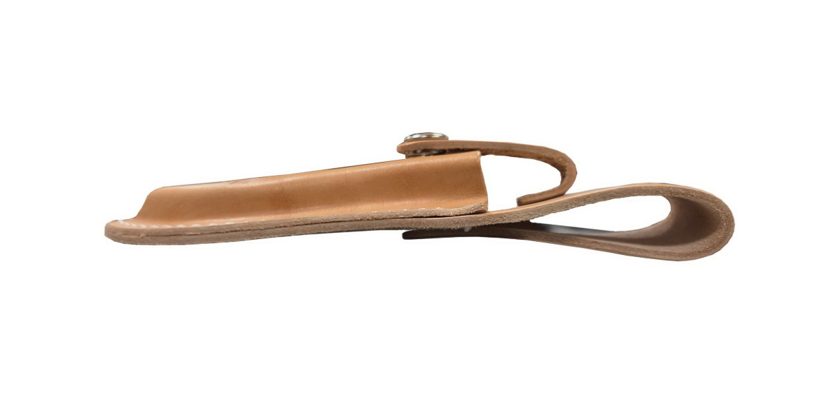Wilde USA Large Leather Plier Pouch w/ Strap, A68