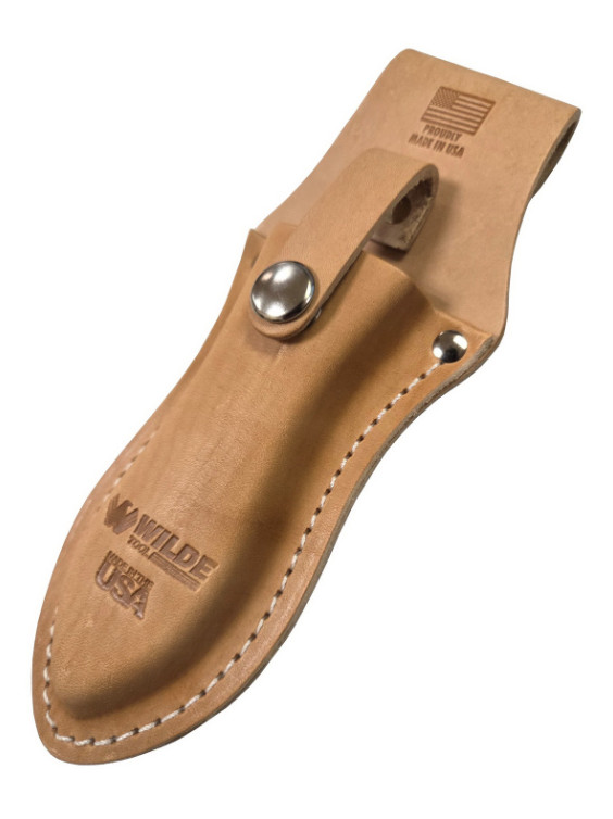 Wilde USA Large Leather Plier Pouch w/ Strap, A68
