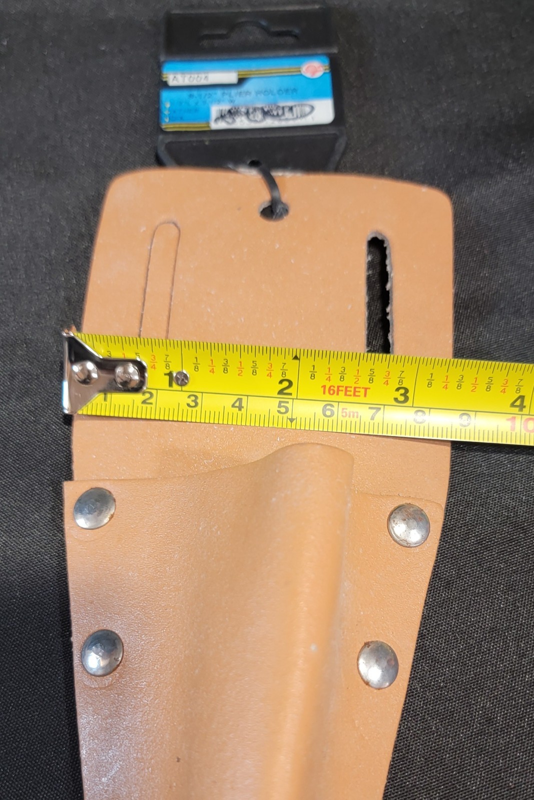 New AT004 Top Grain Leather Utility Plier Tool Holder Belt Holster Sheath