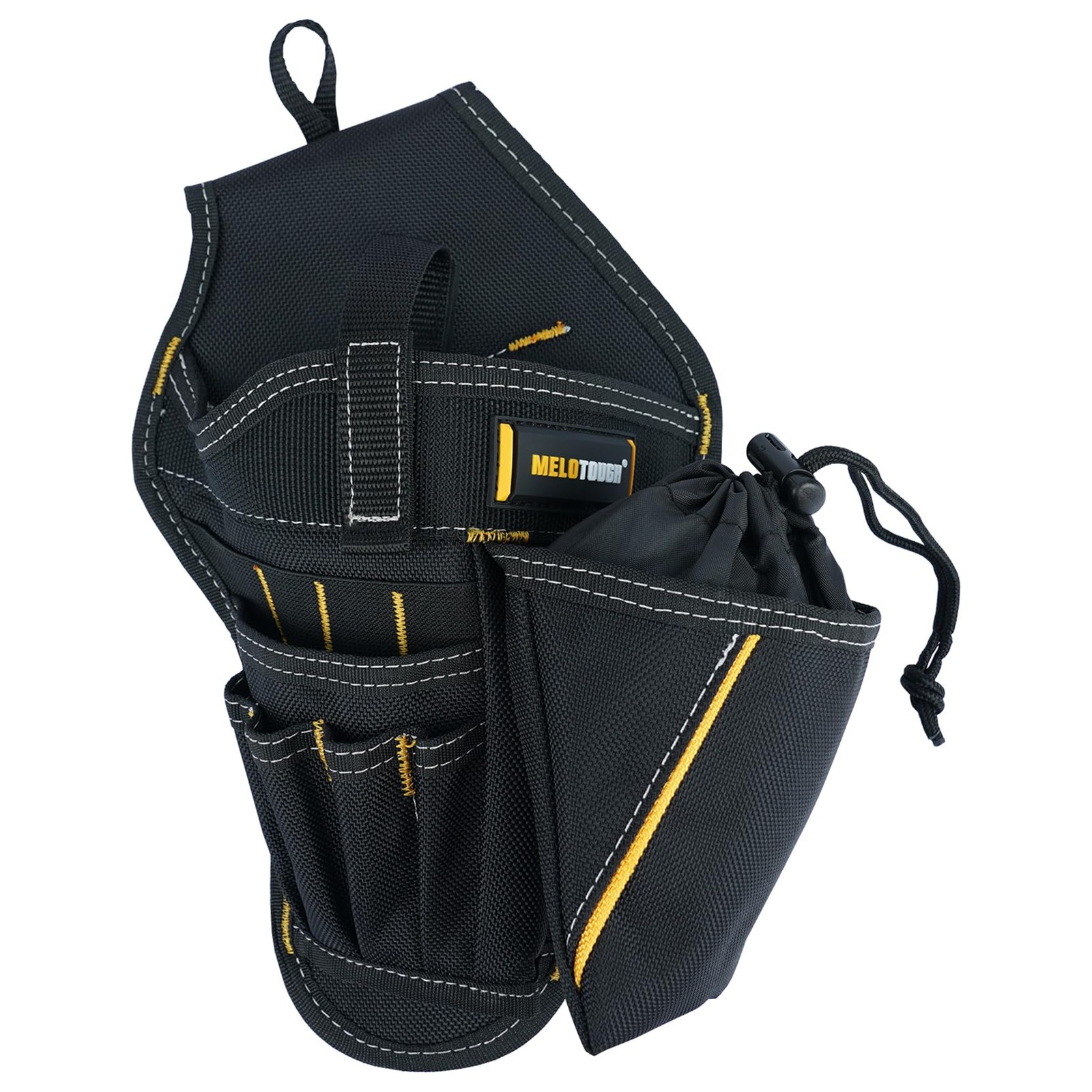 Drill Holster Impact Driver Bit Pouch Heavy Duty Cordless Tool Belt Right Hand