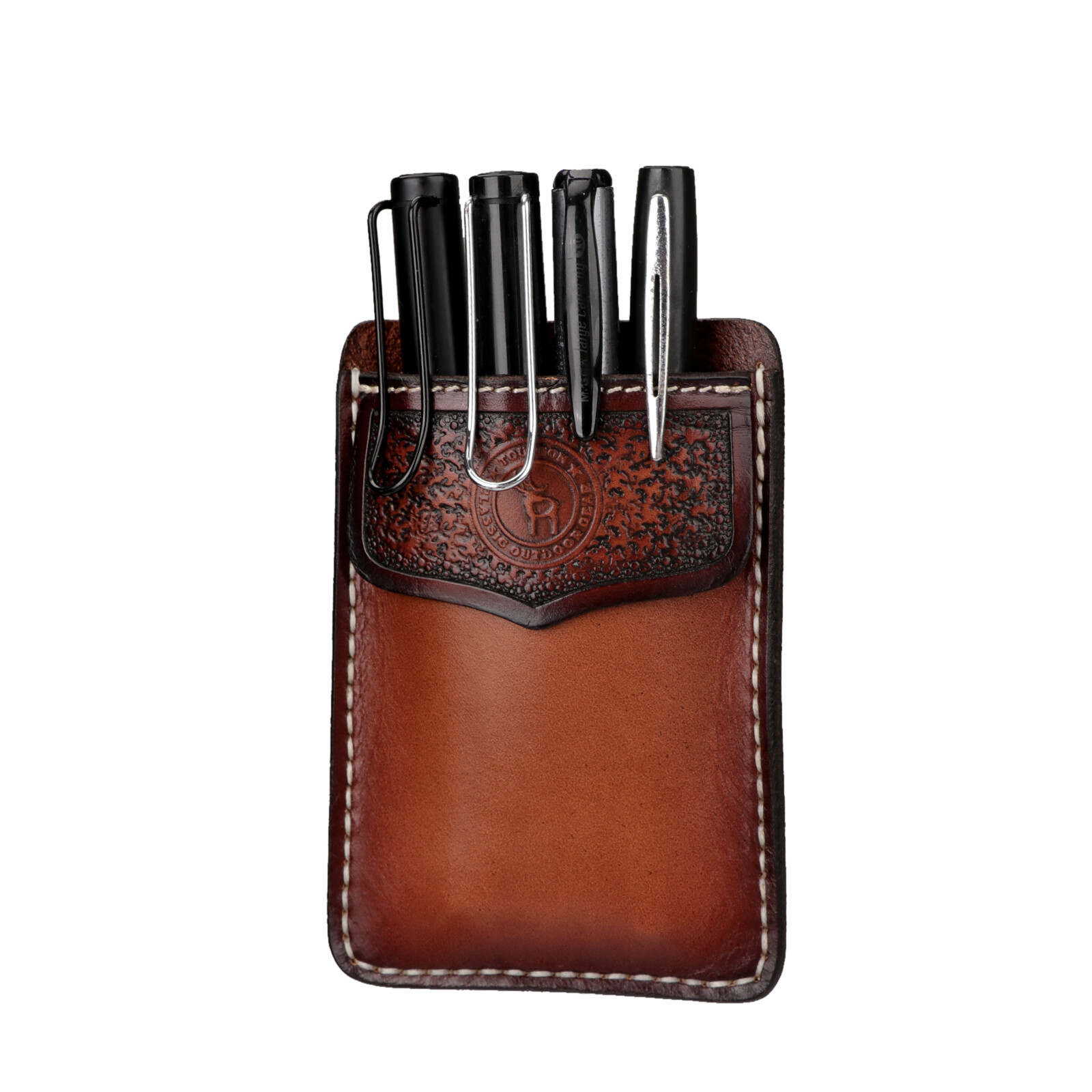 TOURBON Shirt Pocket Protector Pen Pouch For Construction Worker Doctors Nurses
