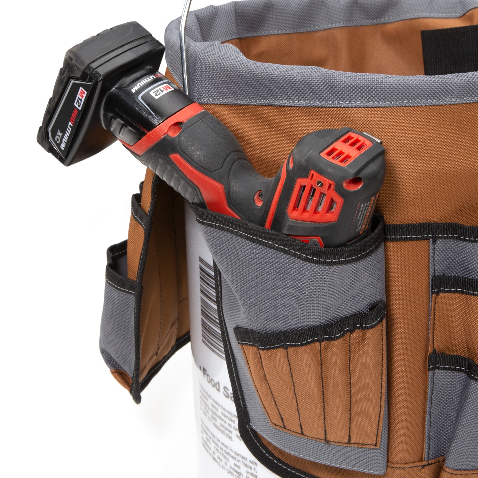 Work Garden Bucket Organizer 35 Pocket Tool Holder Drill Holster Dickies 57103
