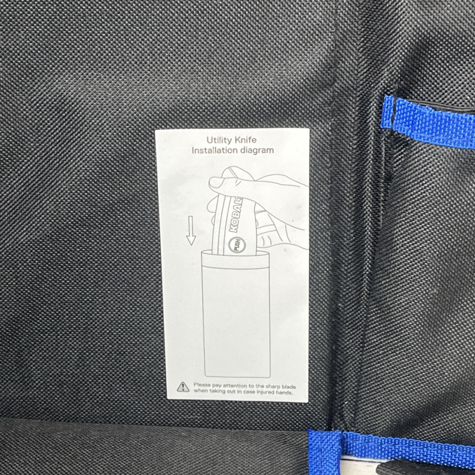 Kobalt Tool Utility Organizer Folding Bag Multi Pockets UNUSED EXCELLENT