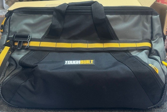 New ToughBuilt – 24″ Rolling Bag with 49 Pockets and Rugged Wheels