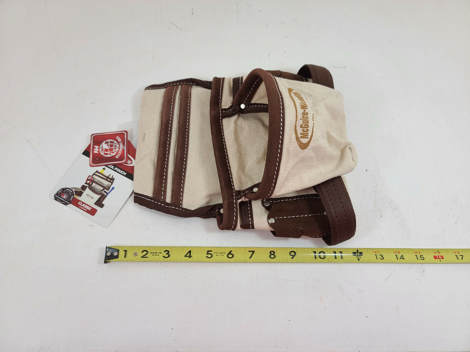 McGuire-Nicholas 683-CH Multi-Tool Pouch 10 Pockets