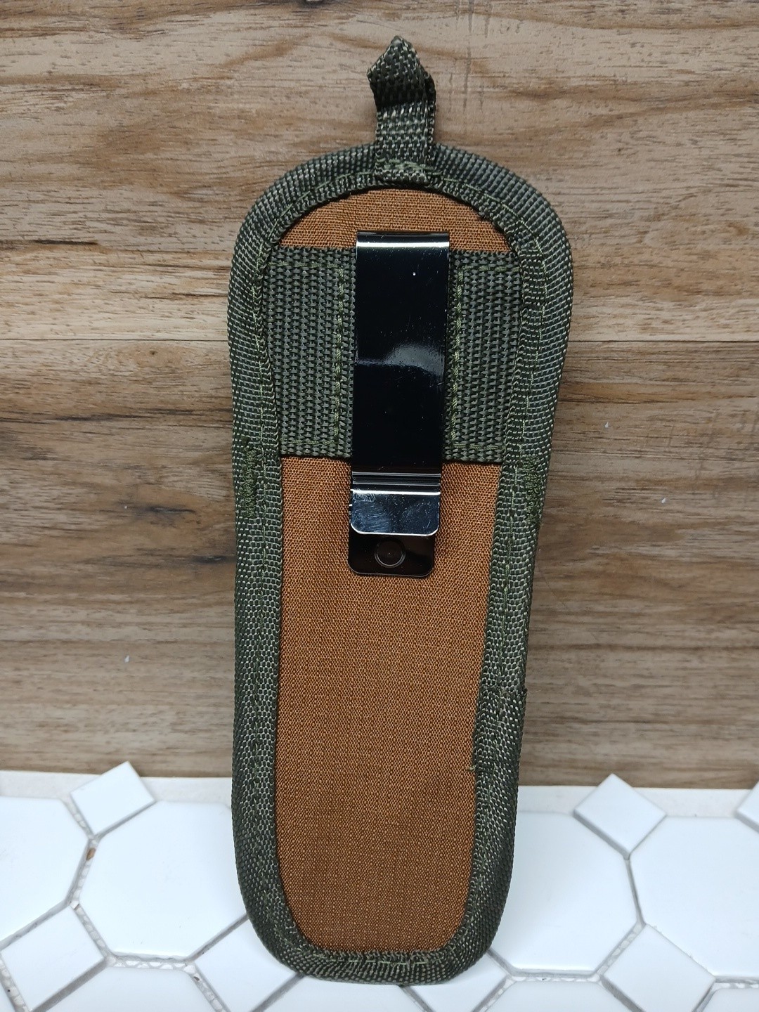 Bucket Boss 54042 Single Barrel Tool Belt Sheath Holster Tool Holder, 1-Pocket,