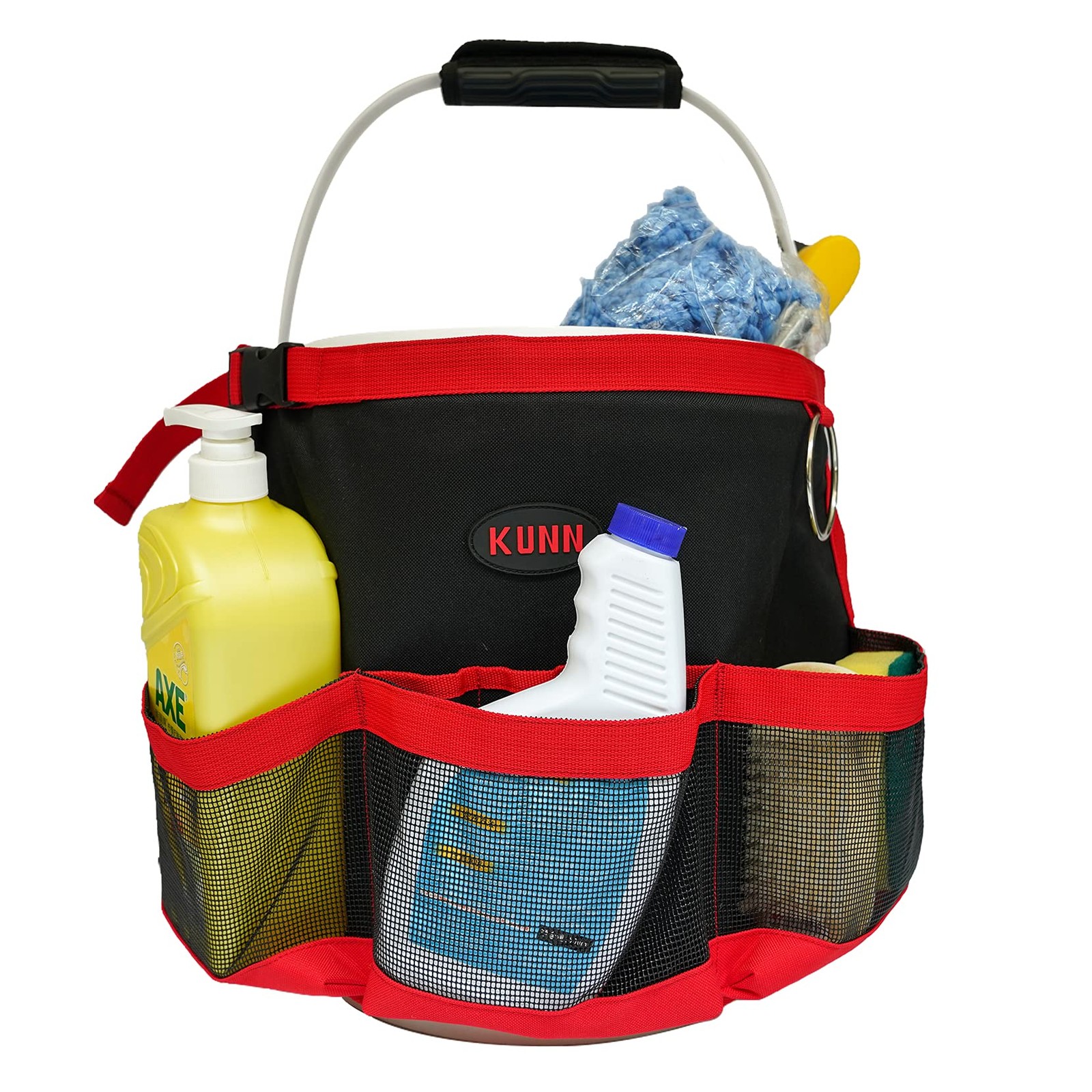 Car Wash Bucket Tool Organizer for 5 Gallon Bucket with Towel Holder Ring,Soa…
