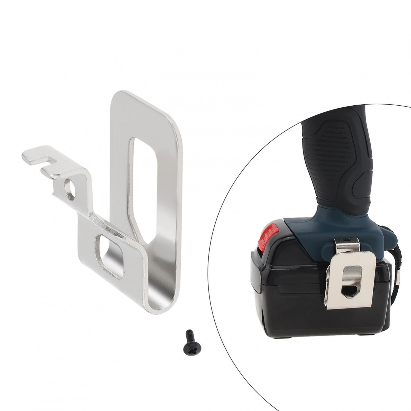 6 Pieces Belt Clip Durable Belt Hook Clip for Power Tools Hammer Drill