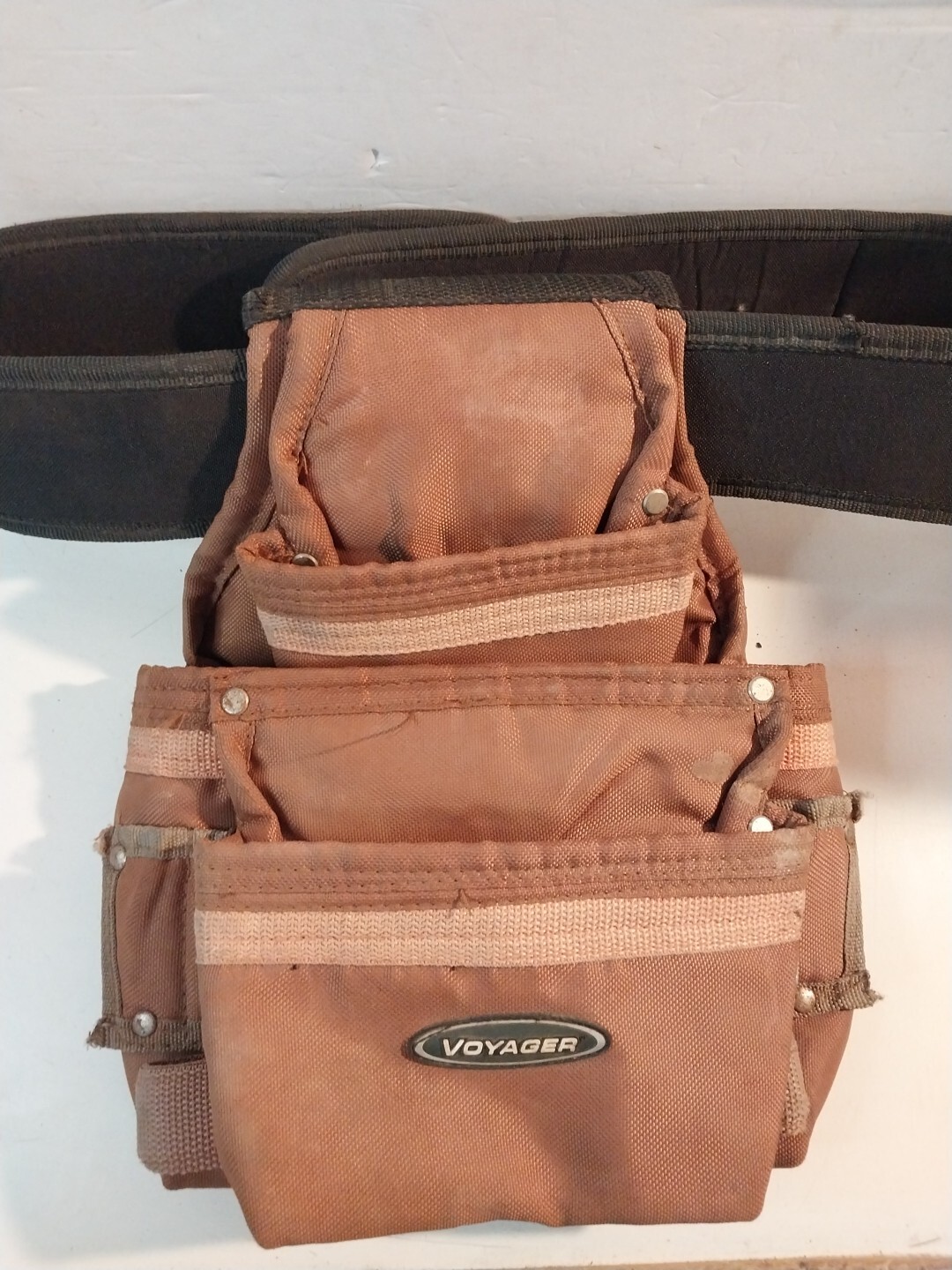 Voyager Adjustable Tool Belt 3 Pouch +