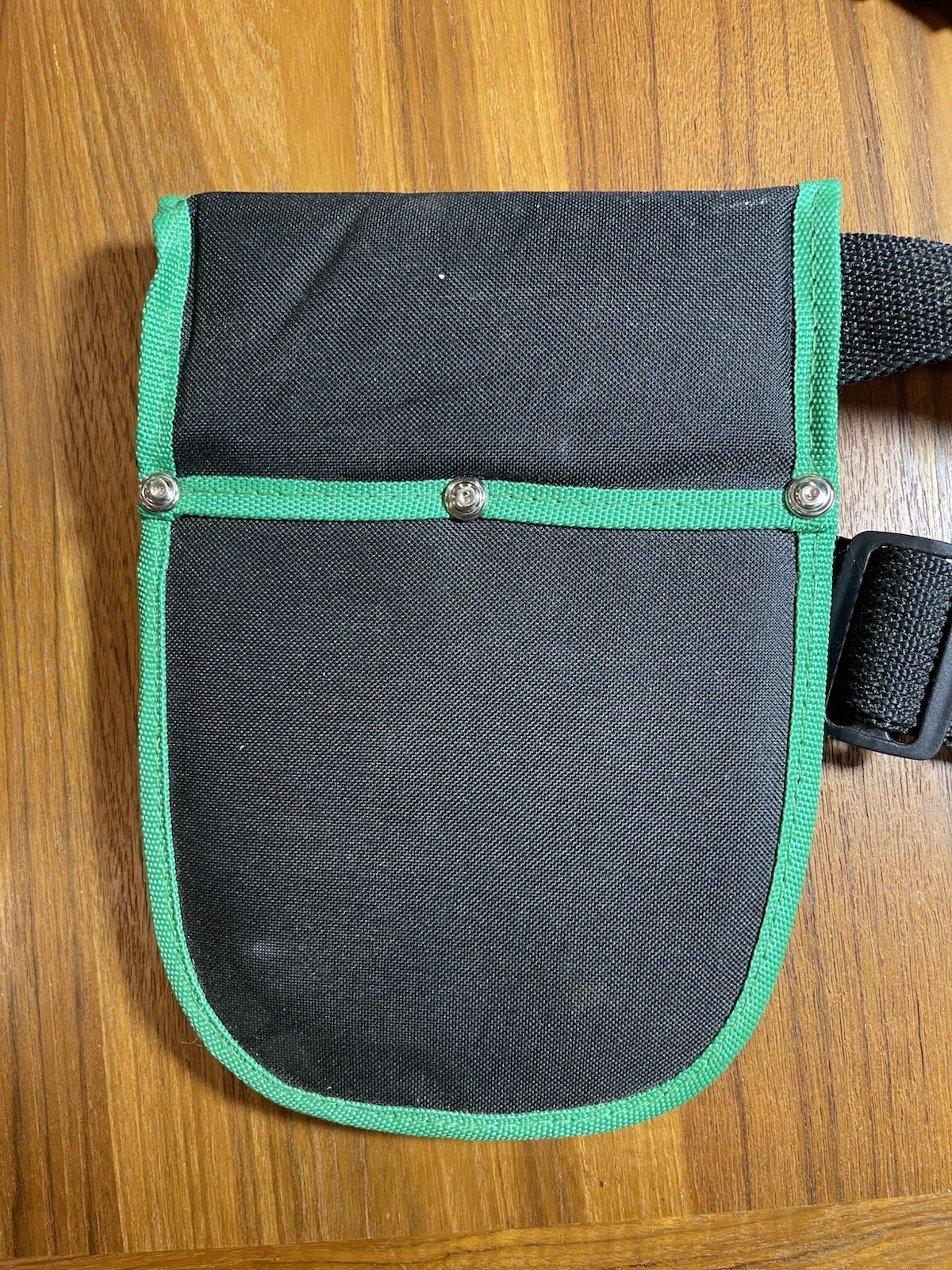 Commercial Electric (TM) Canvas Belt Tool Pouch With (5) Pockets
