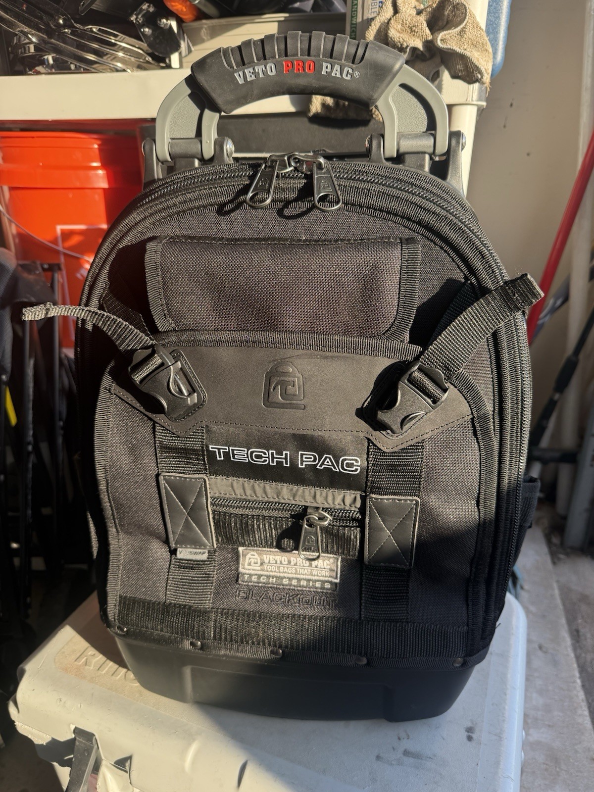 Veto Pro Pac Tech Pac Blackout Tool Backpack Black