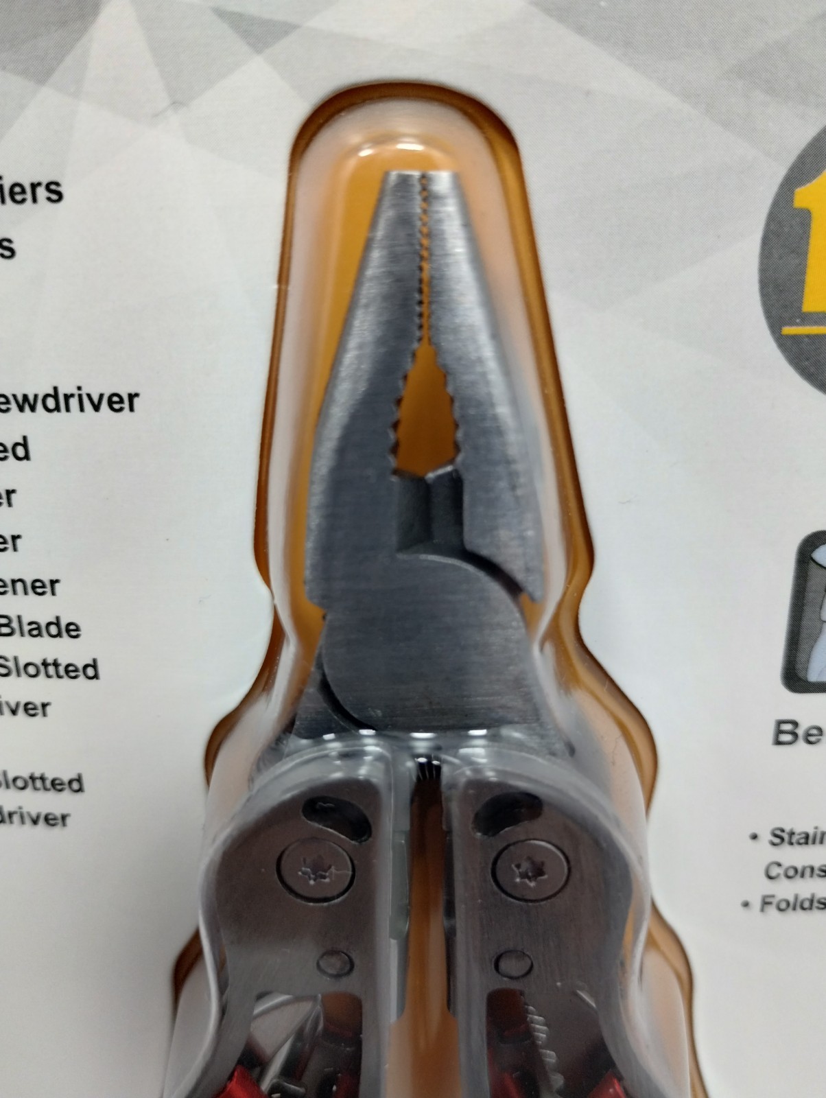 Multi Micro Tool 13 In 1 With Belt Pouch Red Handles New In Pack.