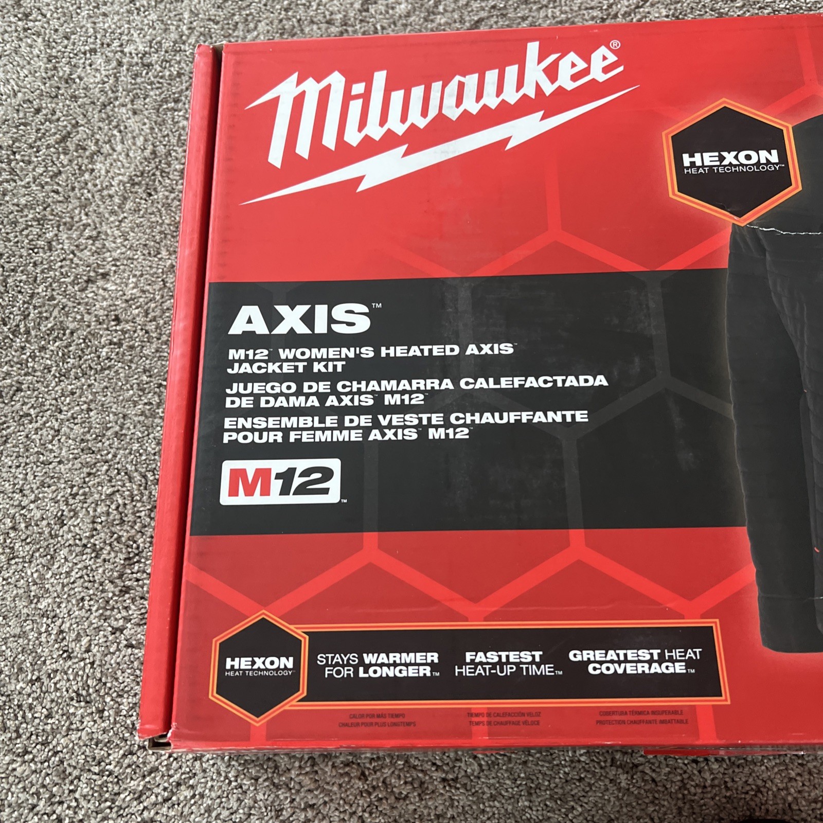 Milwaukee F102B-21L Women’s Heated Black AXIS LARGE Jacket Kit – Great Condi A1