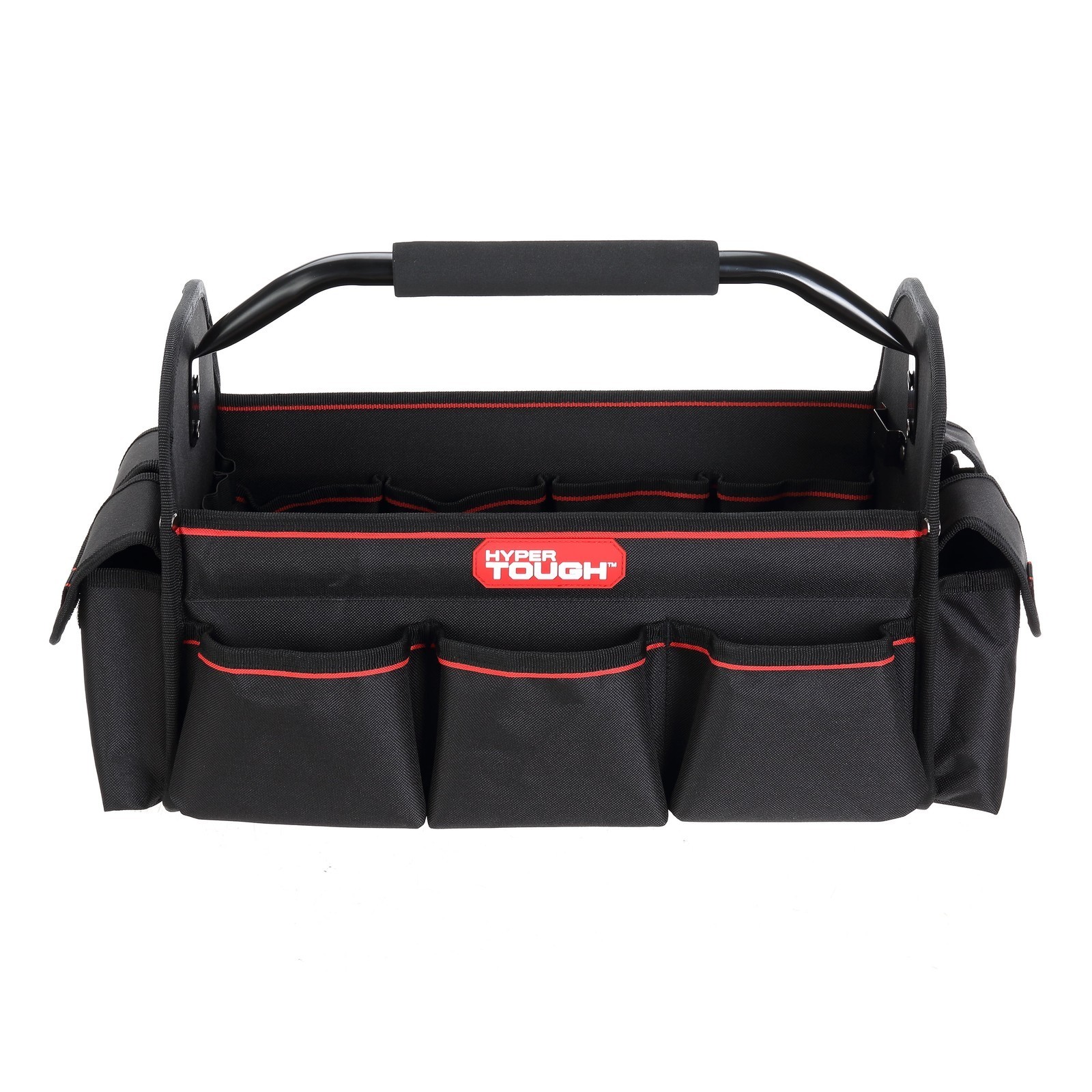 Open Top Tool Tote 16 Inches Long for Carrying and Organizing Workshop Tools