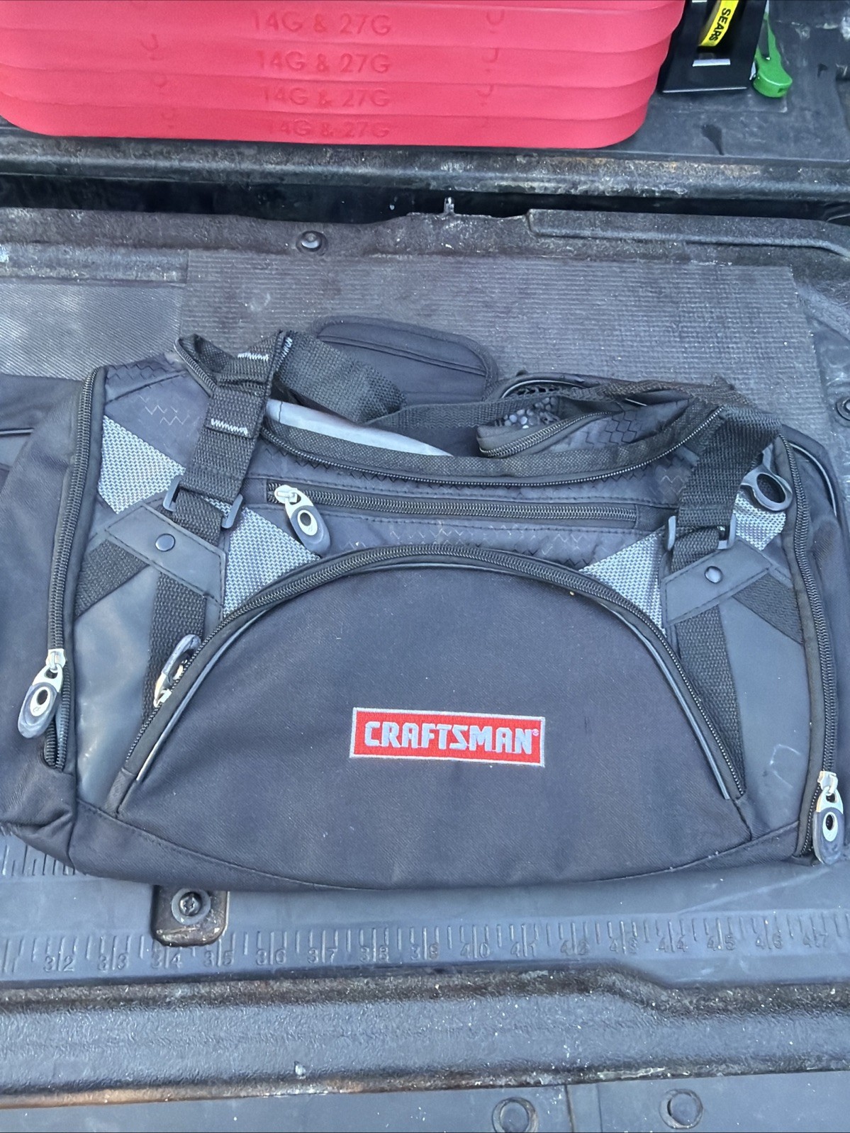 Sexy 20” Sears Craftsman Nos Duffel Bag Tote Tool Carry Gemline