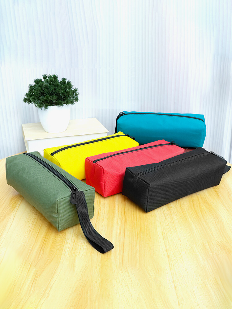 5/10pcs Lot Tool Pouch Canvas Tool Bag Zipper Small Multipurpose Organizer Pouch