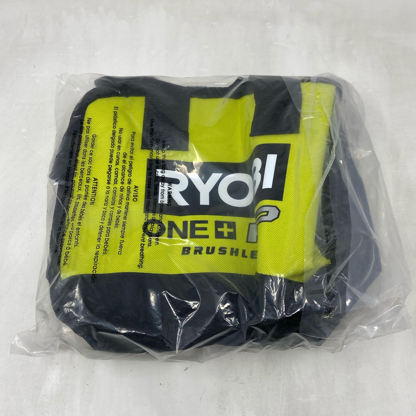 Ryobi ONE+ HP Green/Black Canvas Tool Bag 10x8x6 Zippered