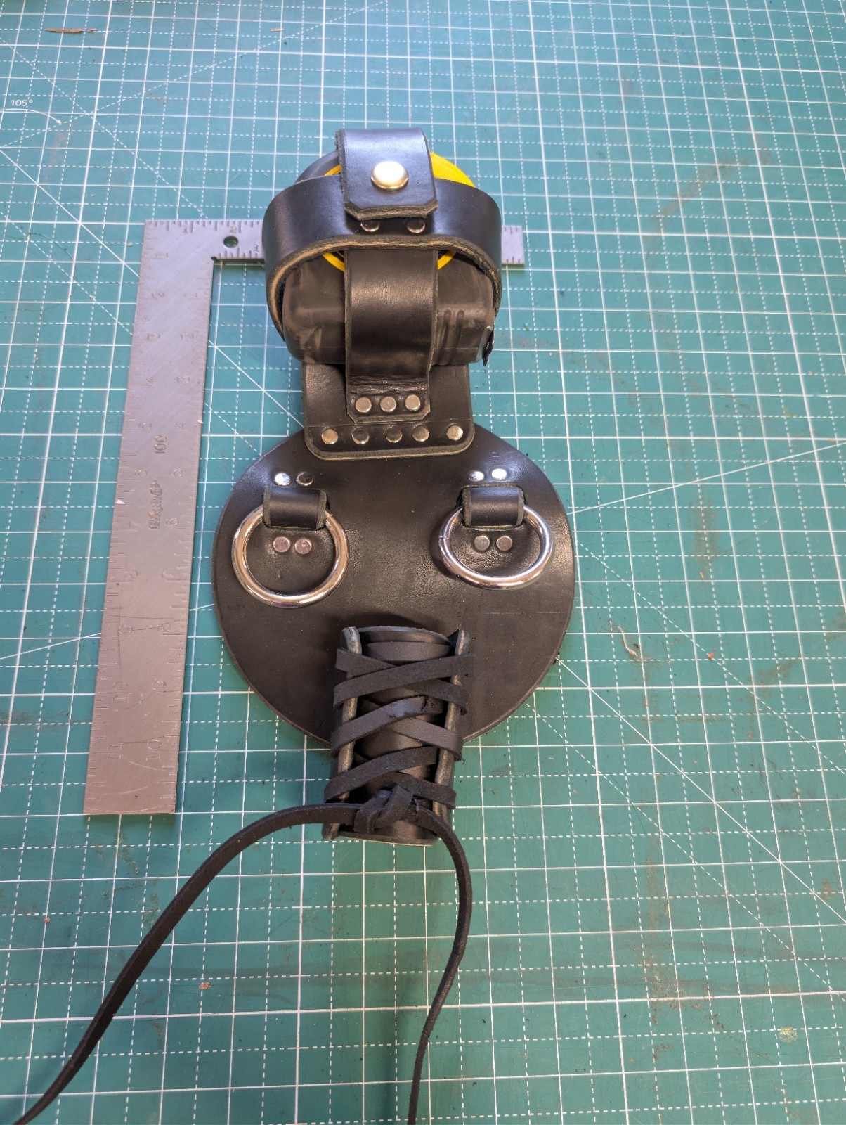 Ironworkers Spud Wrench/ Tape Measure Holder