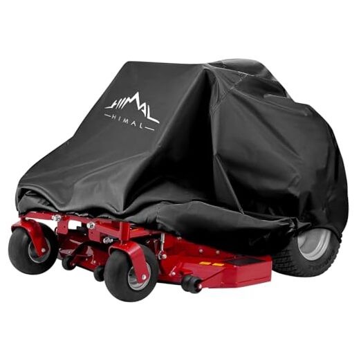 Zero Turn Mower Cover, Heavy Duty 600D Polyester Oxford, UV Protection