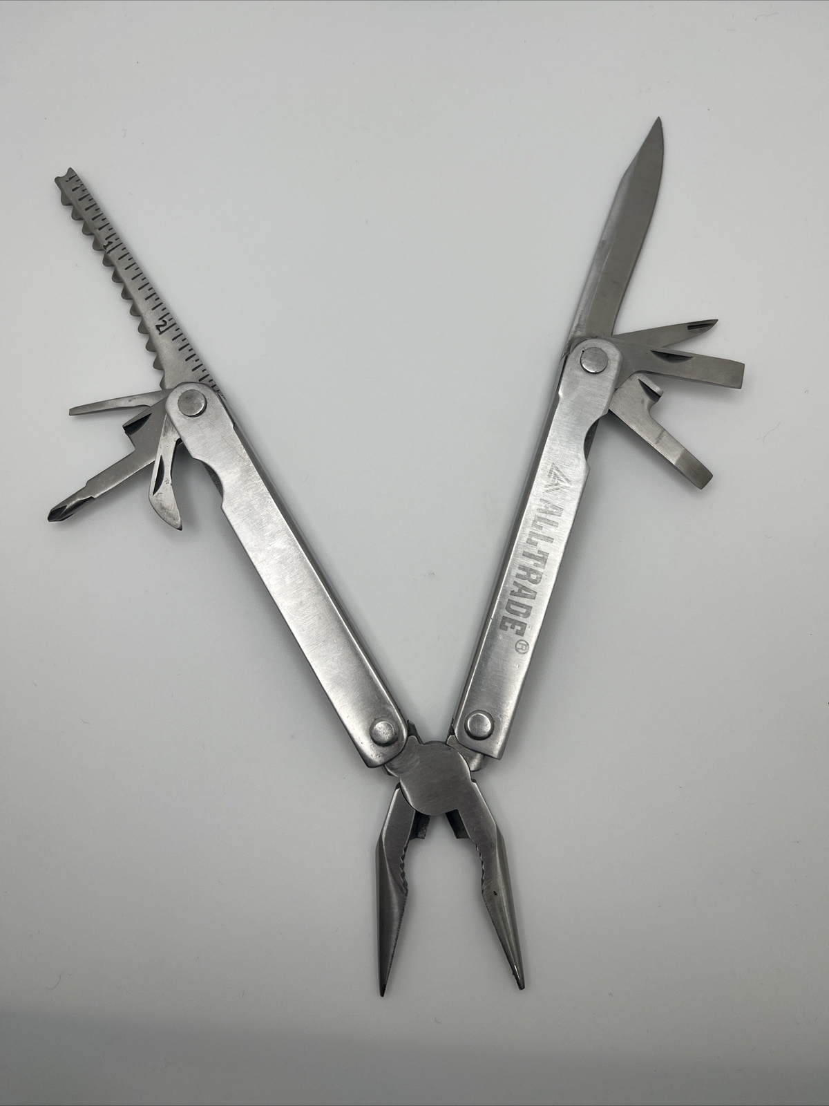 Alltrade 9-in-1 Stainless Steel Multi-tool with Pliers