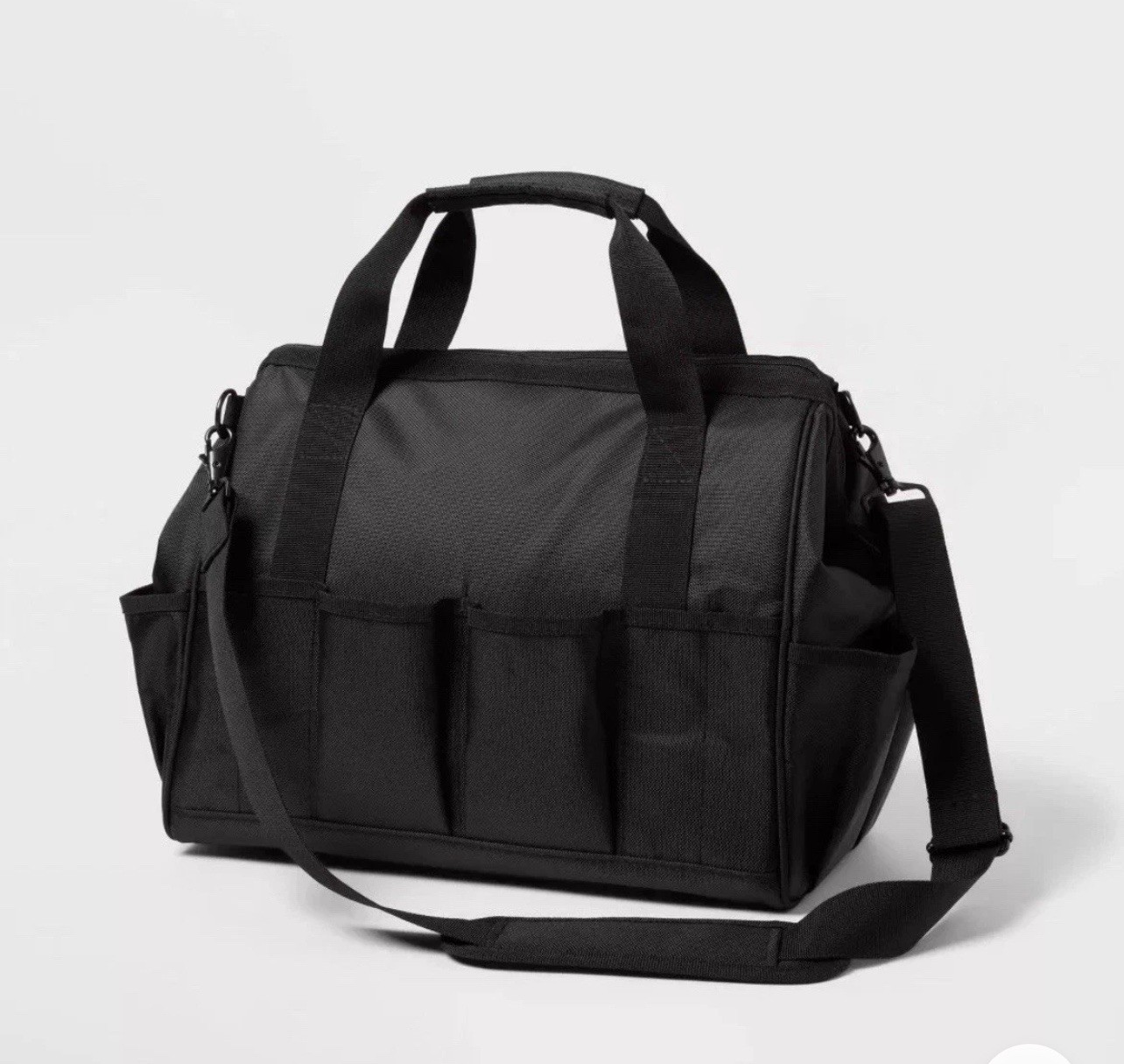 The Heavy Duty Tool Bag is a versatile storage solution for organizing tools wit