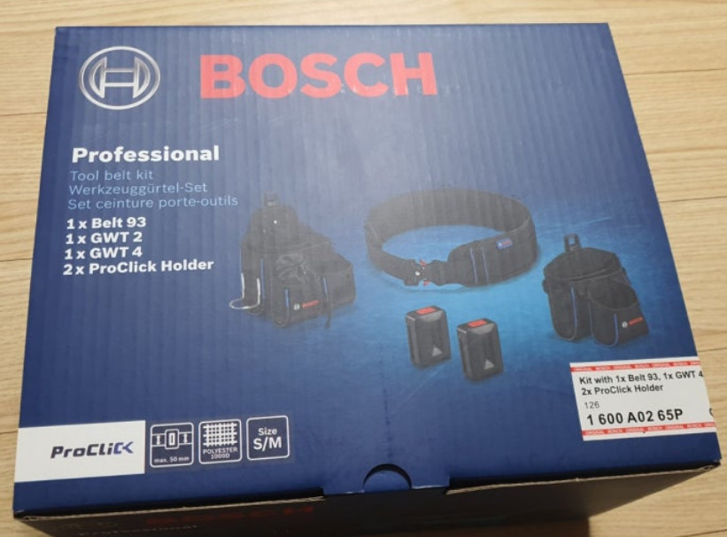 Bosch Tool Belt 93 Kit Set 100% Authentic Express Shipping NEW Factory Sealed