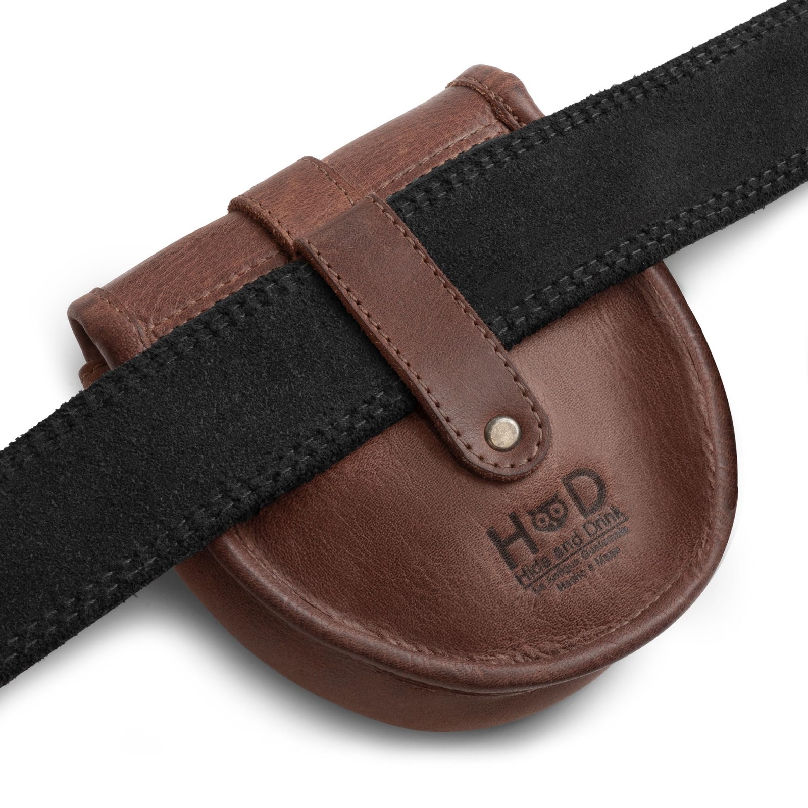 Hide & Drink, Bushcraft Leather Pouch Handmade from Full Grain Leather Waist…