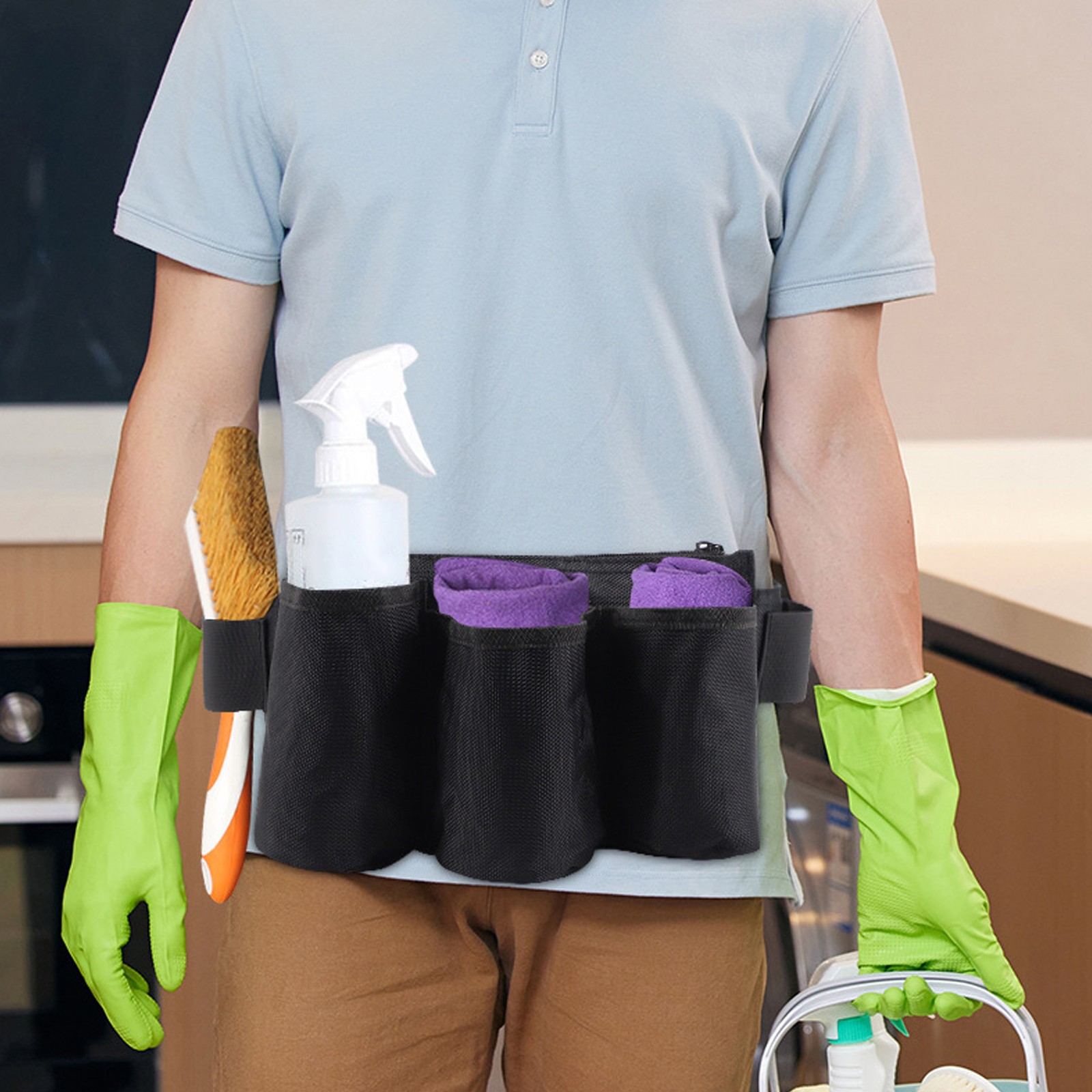Adjustable Garden Tool Belt For Efficient Gardening Use