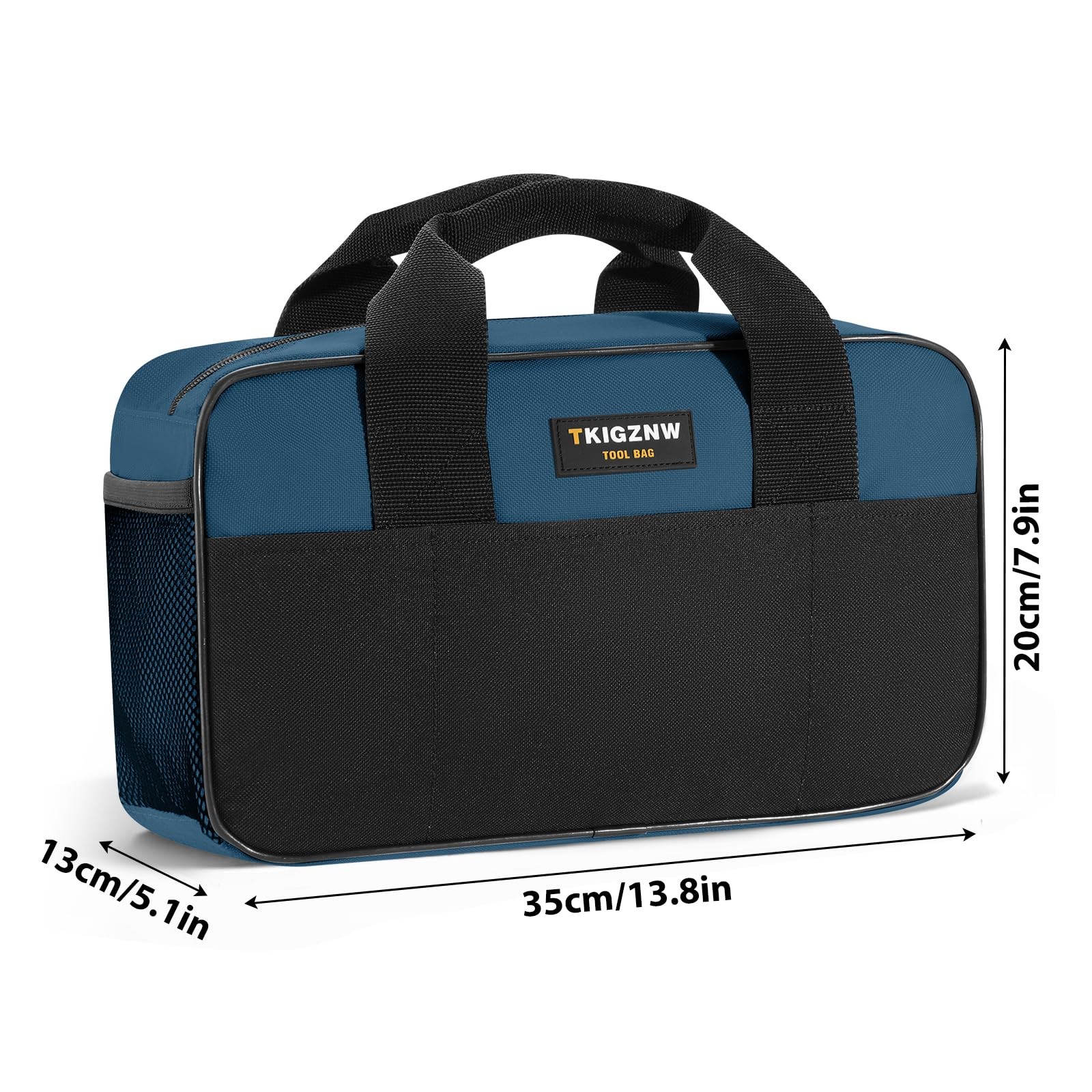 Tool Bag 14-Inch, 9 Pockets Waterproof Portable Toolbag, Small Wide Mouth Tot…