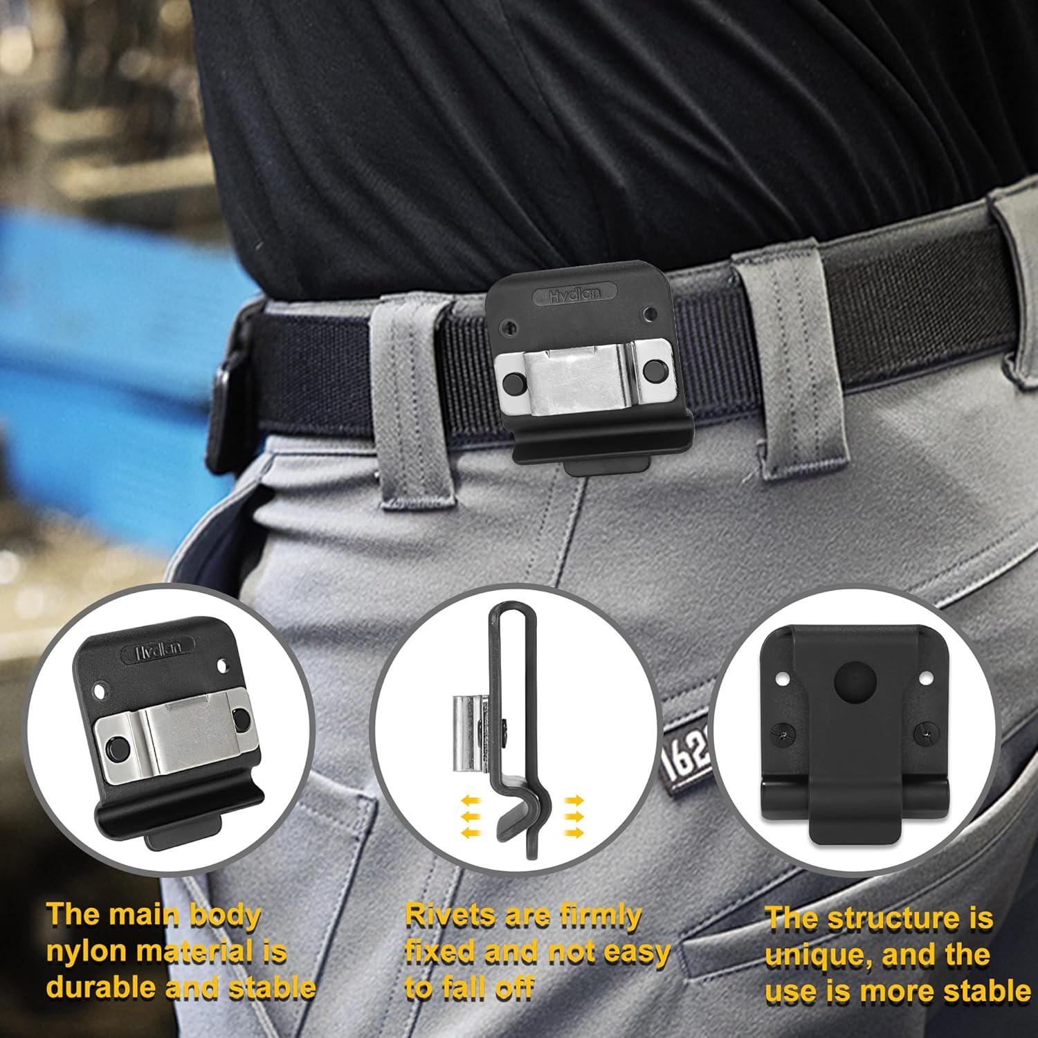 Tape Measure Holder, Tactical Tape Measuring Belt Clip, Drill Holster, Tool Belt