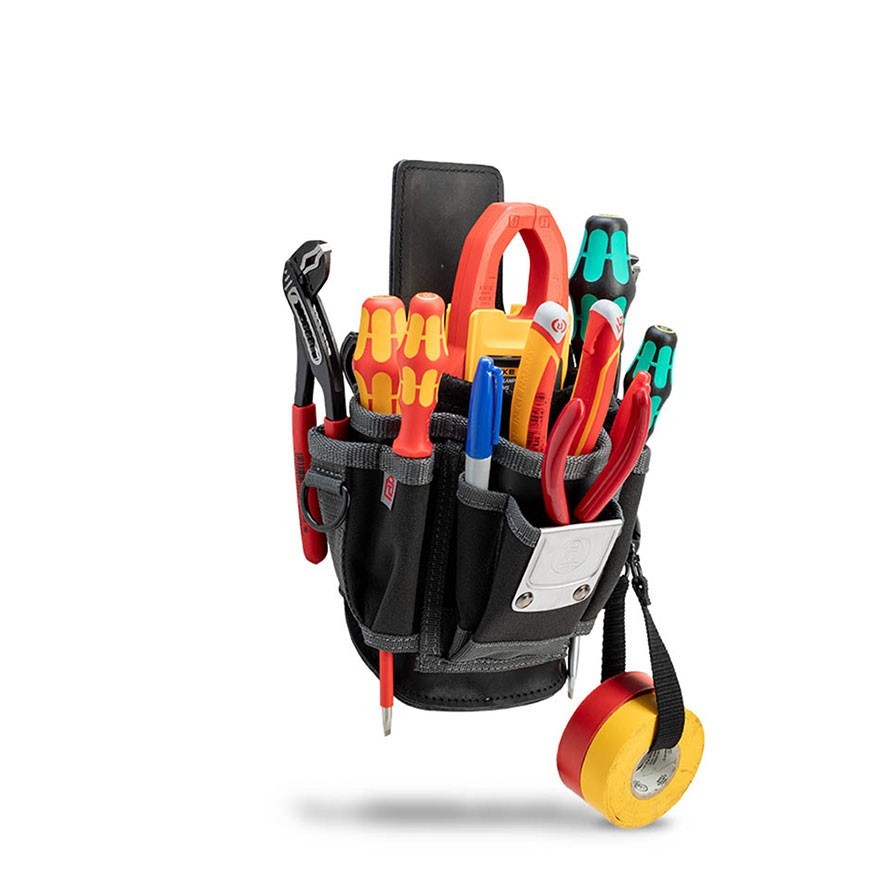 VETO PRO PAC MPMX Large Compact Leather-Backed | Multi-Meter | Tool Pouch