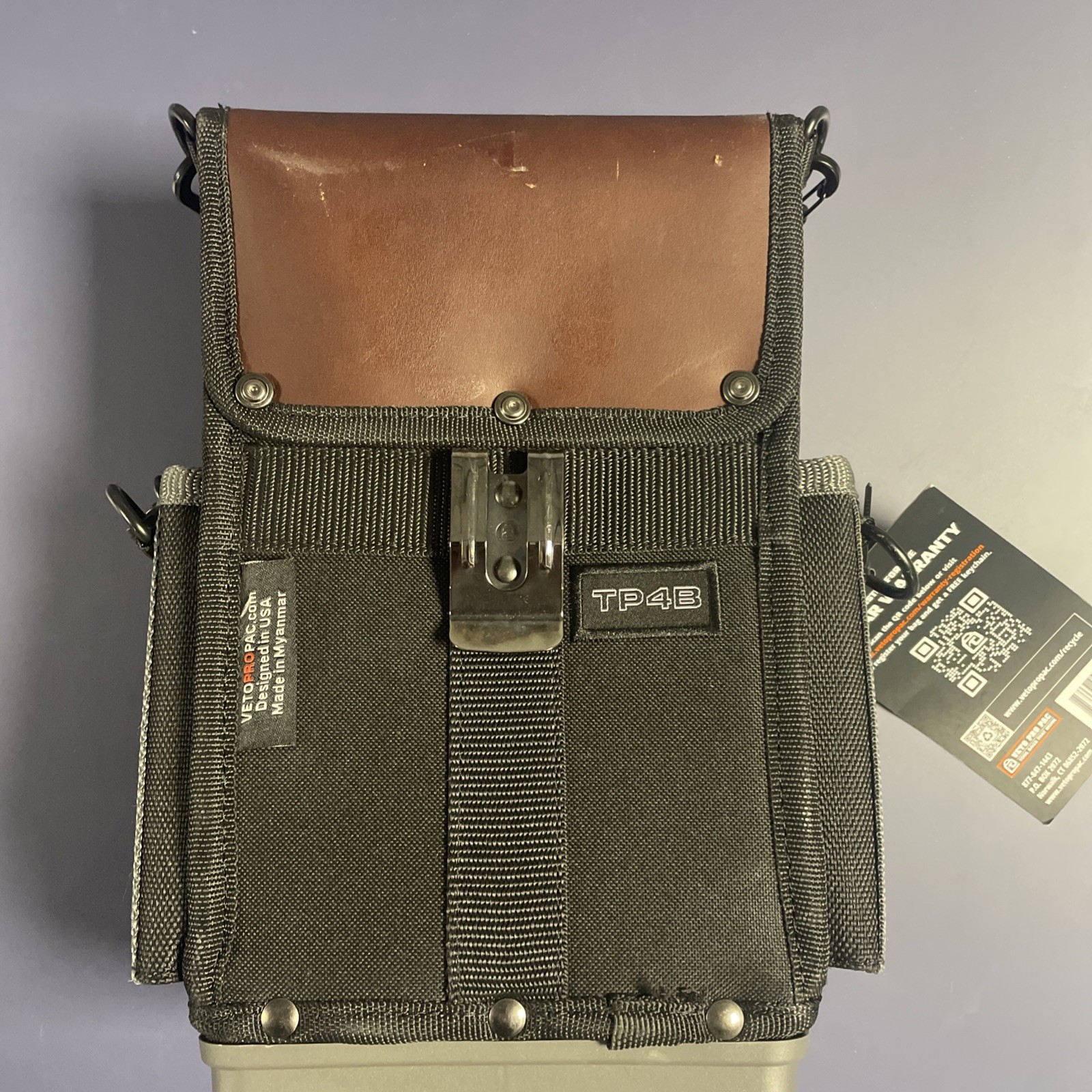 Veto Pro Pac TP4B Tool Bag. NWT. Never used.