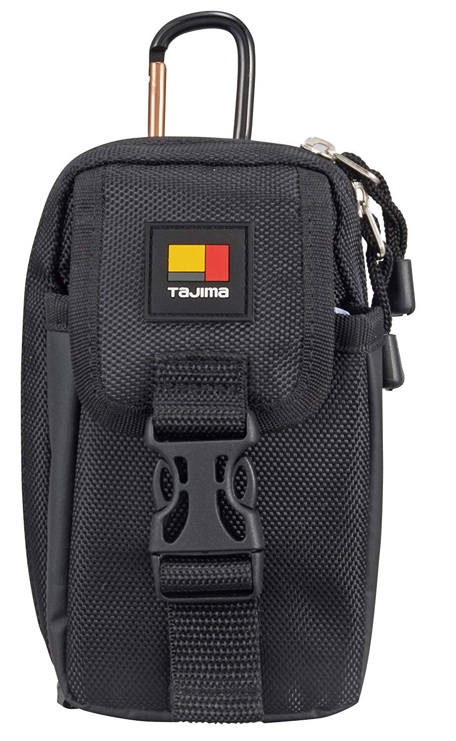 TAJIMA PARTS CASE FOR CHEST BELT WITH KARABINER TYPE (100ｘ105ｘ170mm) SFPCN-CB2