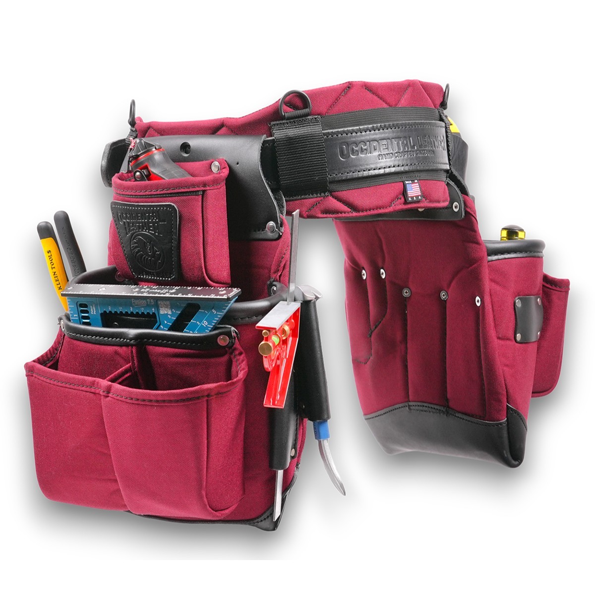 Occidental Leather 8280R ProFormance FatLipâ„¢ – Deep Red