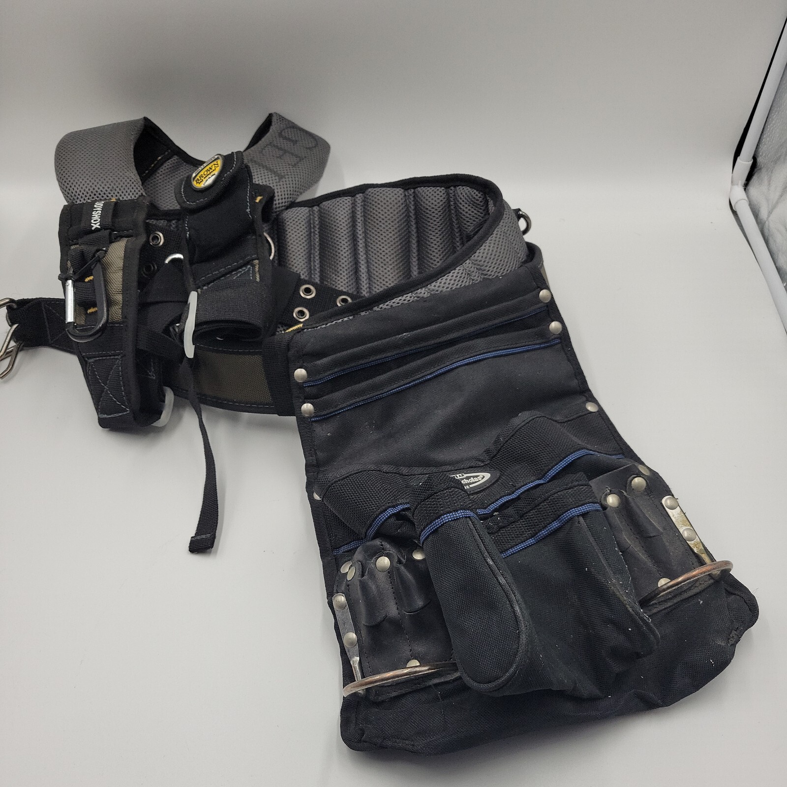 McGuire-Nicholas Multi Pocket Toolbelt Rig Tool Belt Fits Up 50″ Waist