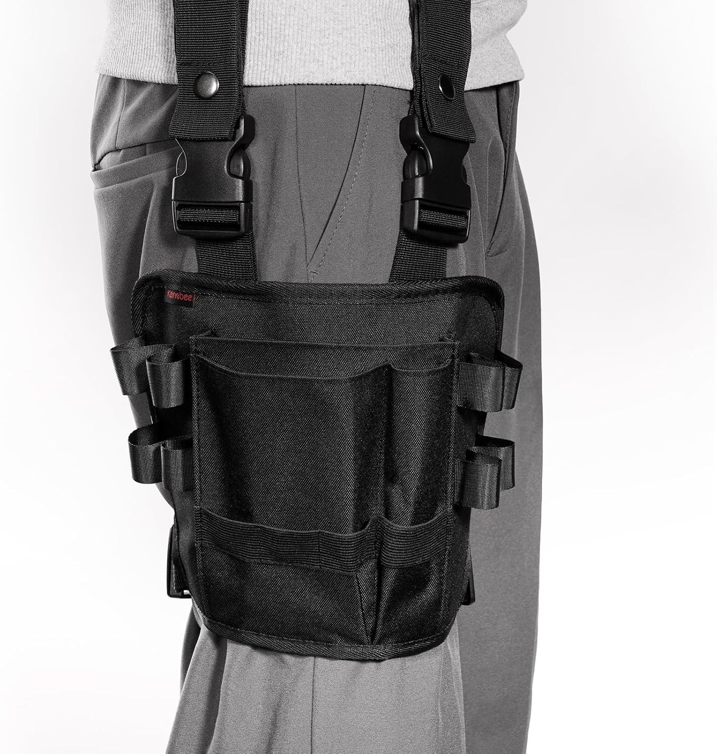 Tool Pouch Holster with Belt Clip Around Your Leg, Electrician Multifunctional