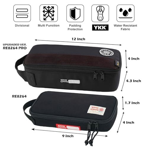 Rough Enough Small Tool Pouch Bag Case Portable Box EDC Organizer with Handle,