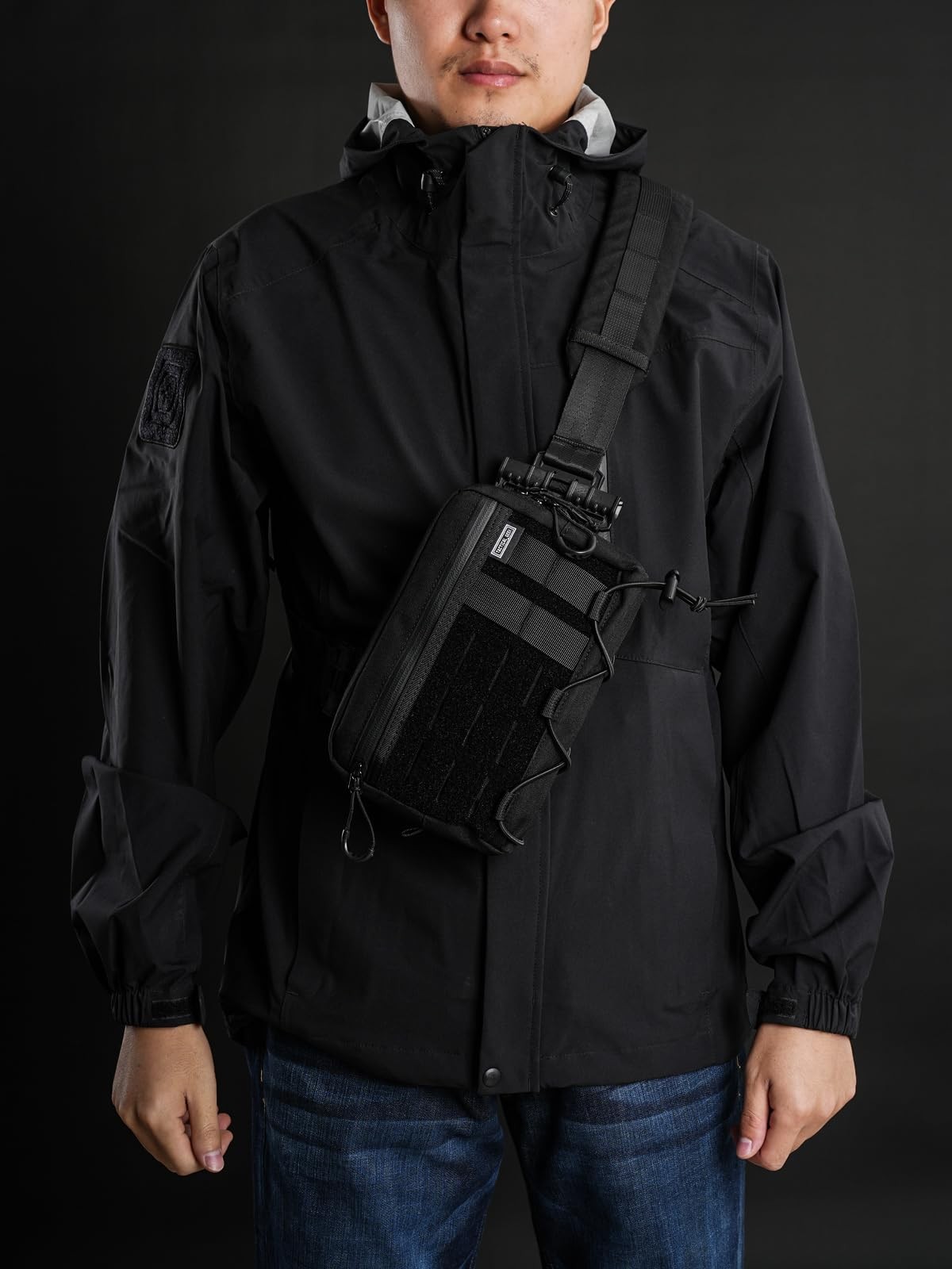 Tactical_Geek Tacticalgeek Crossbody Shoulder Bag Nylon Multipurpose Daypack