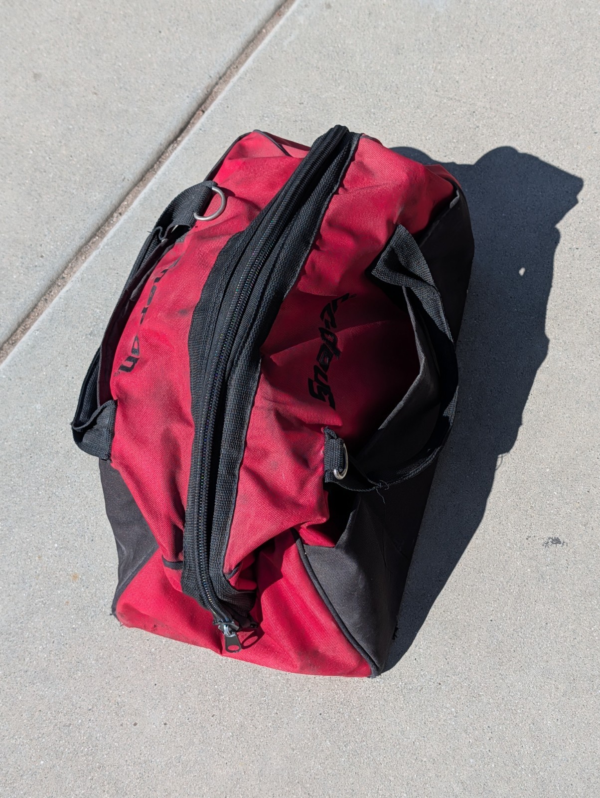 Snap On Tools Large Tool Bag/ Tote Bag/ Organizer Bag/ 18”x9”x12”