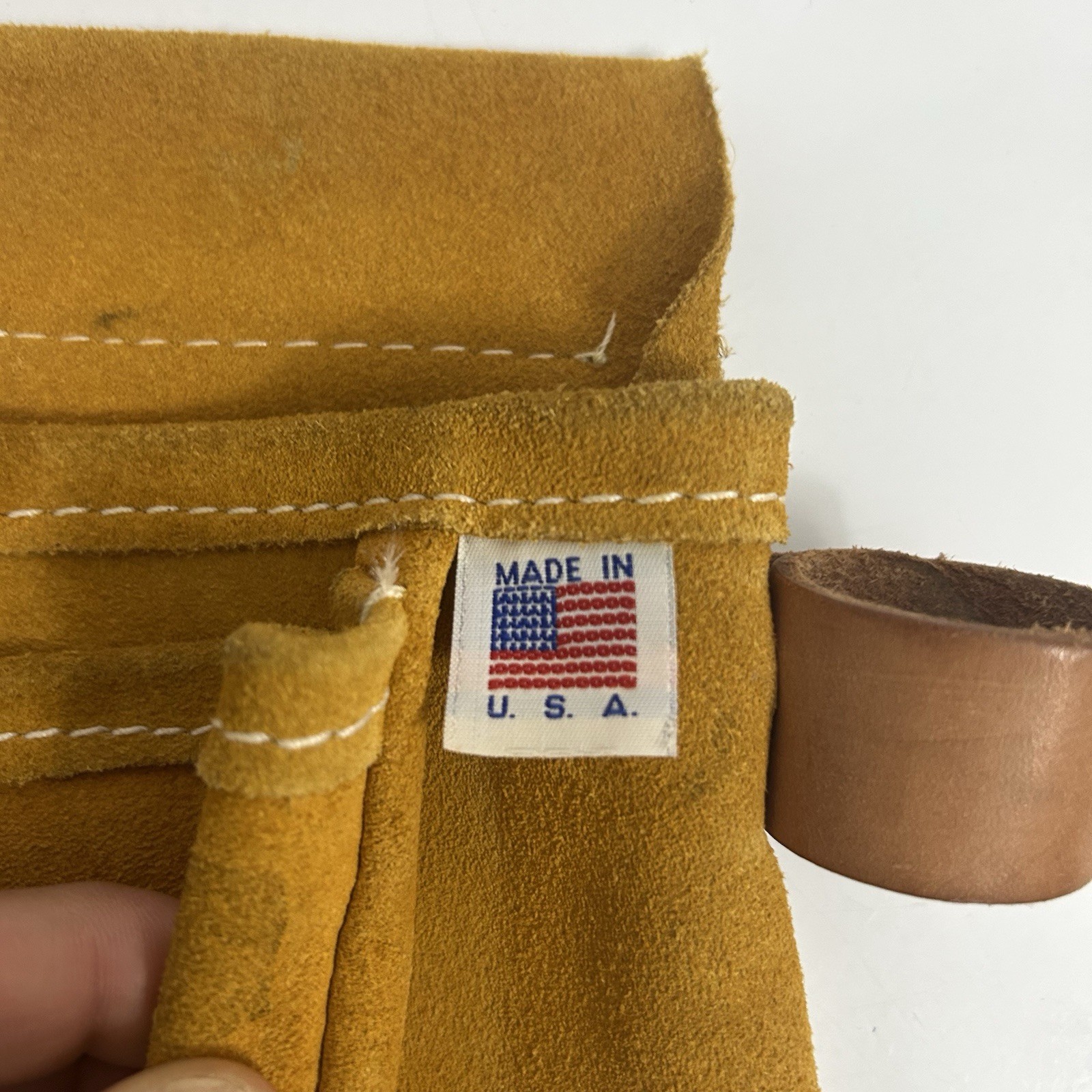 American Leather Craft Professional Tool & Nail Belt Pouch Made in USA